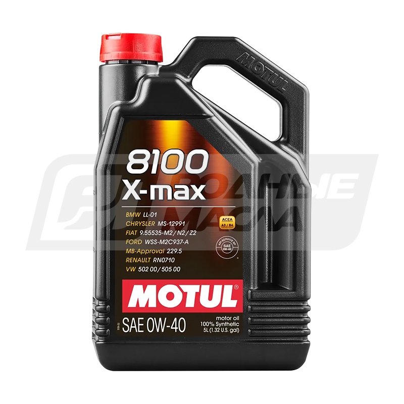 MOTUL 8100 X-Max 0W40, 5л 113223